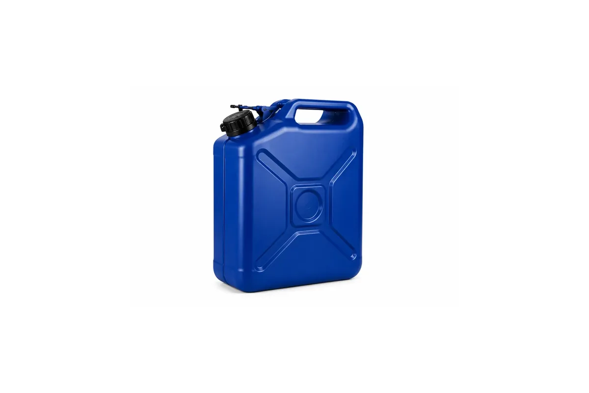 A DEF / AdBlue container in a DEF-compatible material
